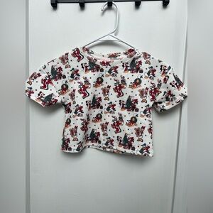 Shop The Magic Box Toddler 3/4 Boxy Tee Disney Christmas Top